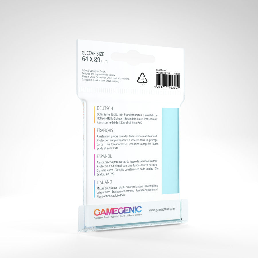 GameGenic Card Sleeves: Inner Sleeves