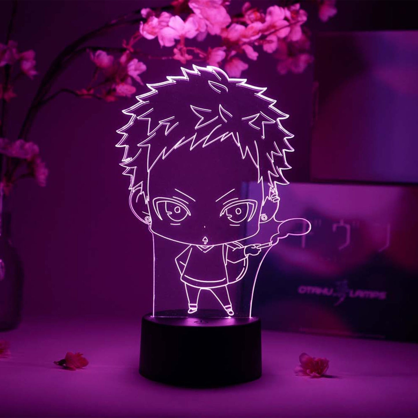 Akihiko Kaji Chibi Otaku Lamp (Given)