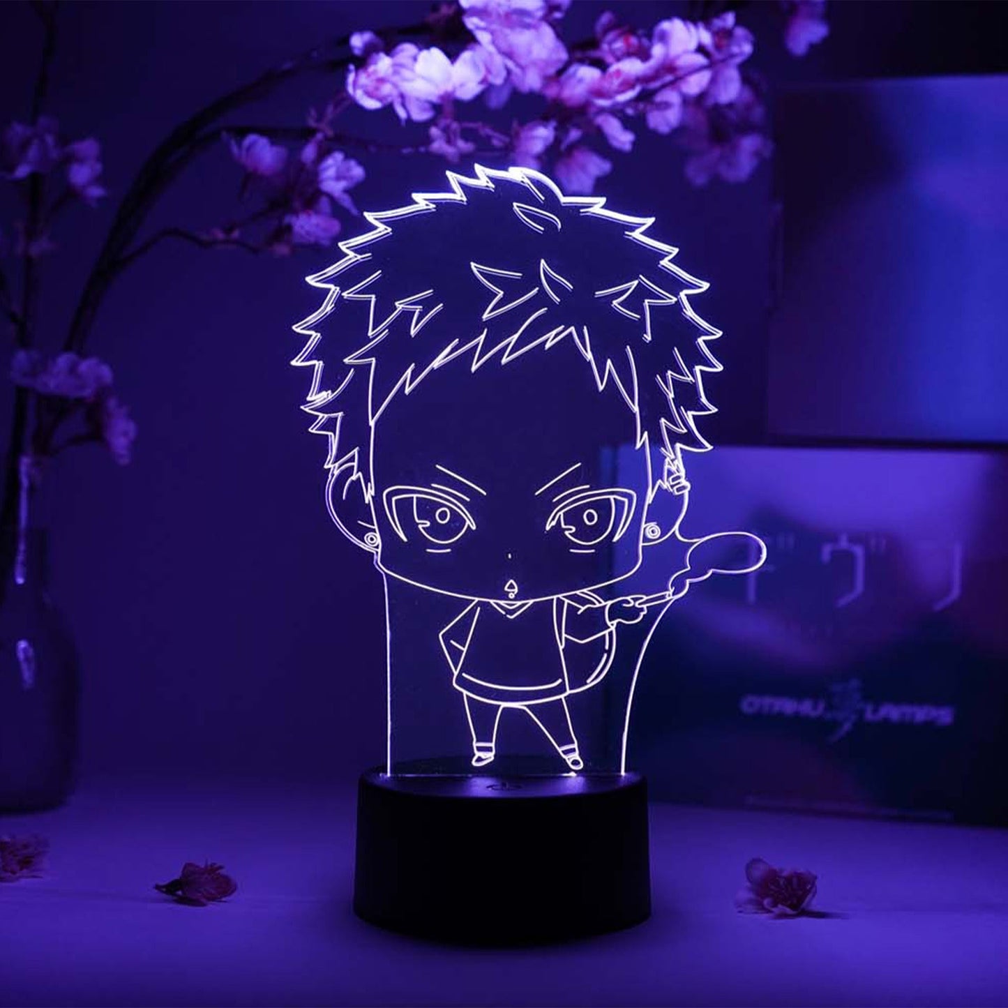 Akihiko Kaji Chibi Otaku Lamp (Given)