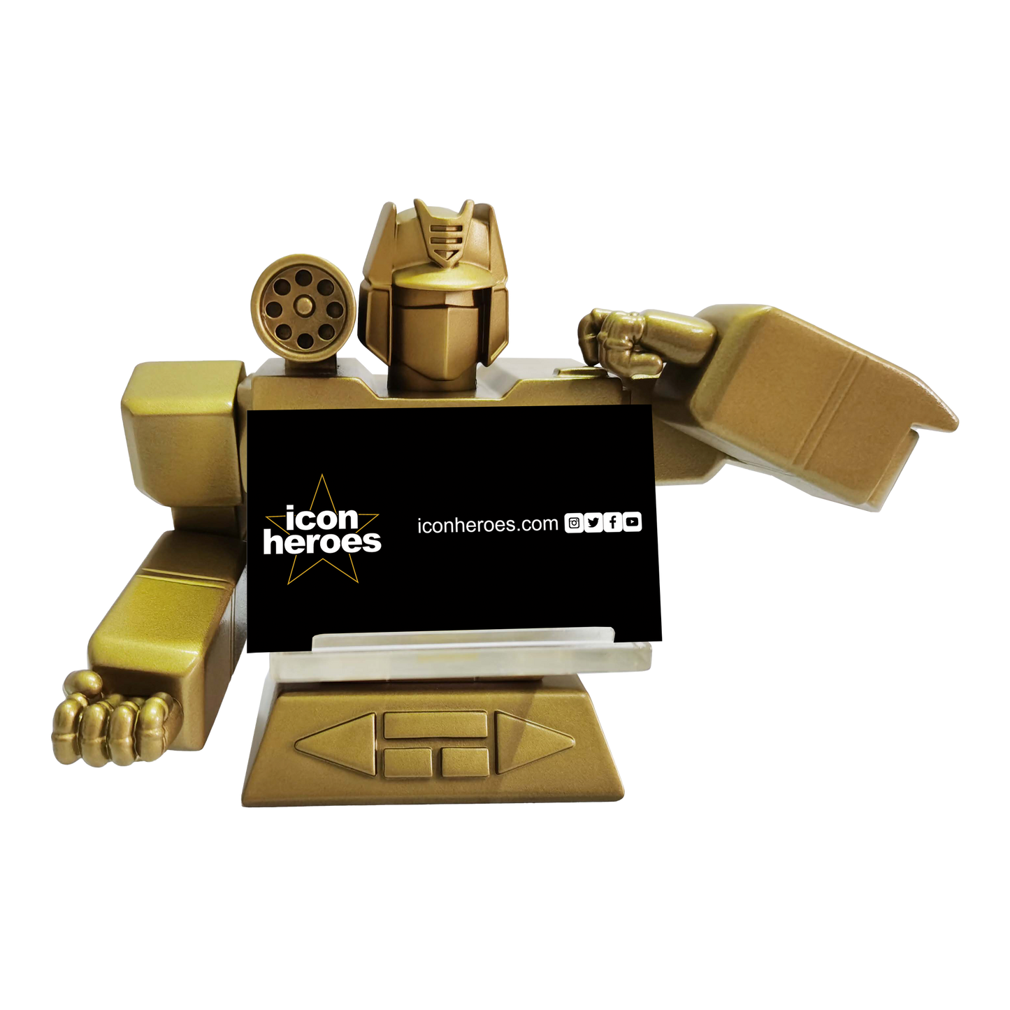 Transformers Soundwave Mini Bust Card Holder (Golden Lagoon Exclusive)