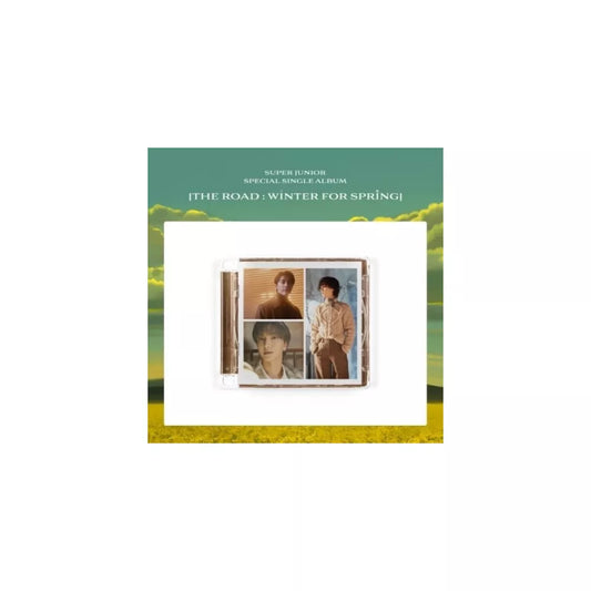Super Junior The Road : Winter For Spring (B Version Limited) (incl. 16pg Booklet, 4pg Lyric Paper, Photocard + Poster) [Import]