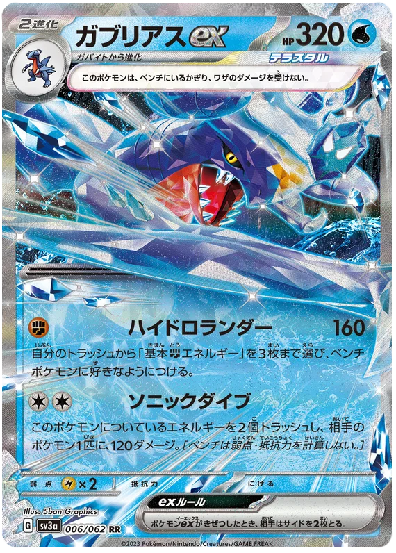 Garchomp ex (006/062) [Raging Surf]