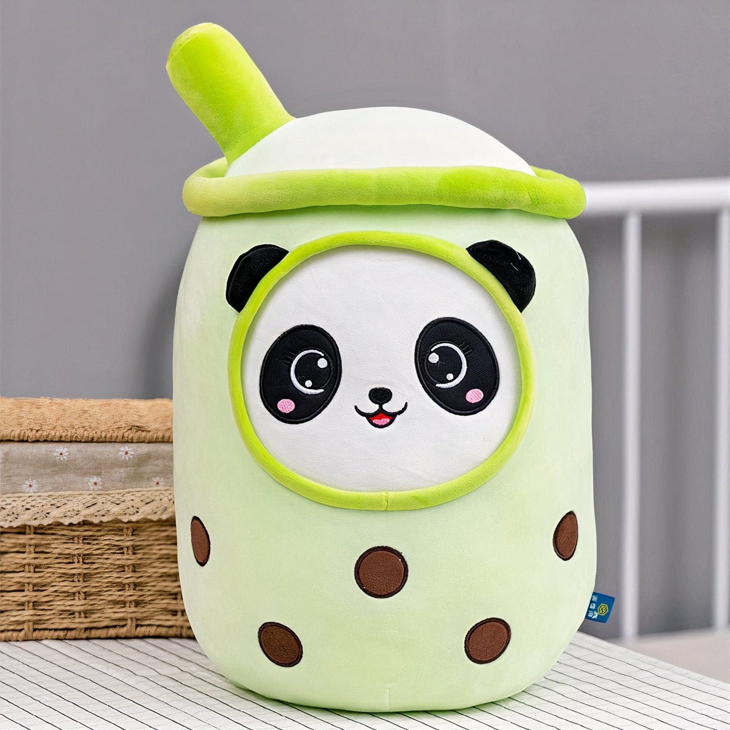 Gigantic Plumpy Panda Bubble Tea Plush