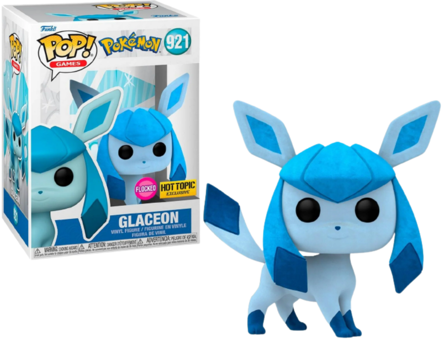 POP! Games: 921 Pokemon, Glaceon (FL) Exclusive