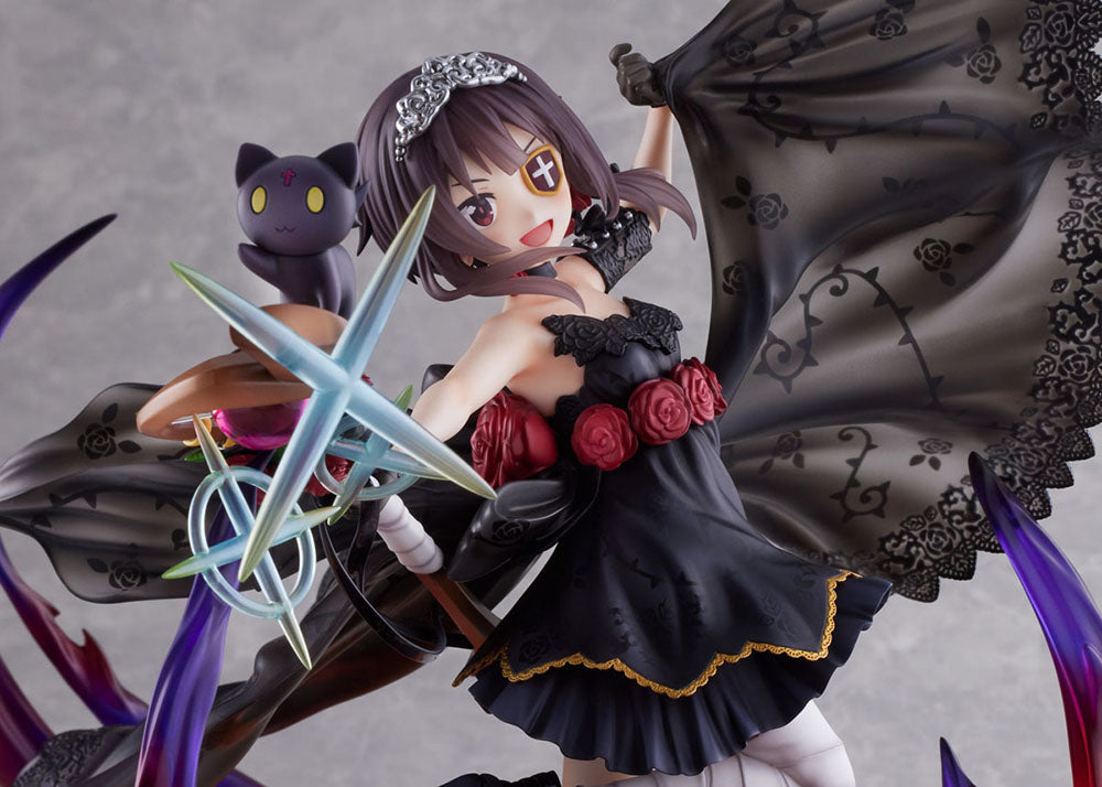 KONOSUBA -God’s blessing on this wonderful world! - Megumin 1/7 Scale Figure (Black Rose Dress Ver.)