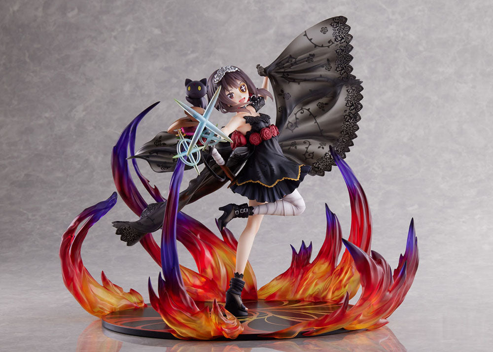 KONOSUBA -God’s blessing on this wonderful world! - Megumin 1/7 Scale Figure (Black Rose Dress Ver.)