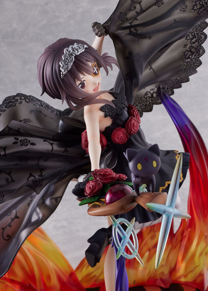 KONOSUBA -God’s blessing on this wonderful world! - Megumin 1/7 Scale Figure (Black Rose Dress Ver.)