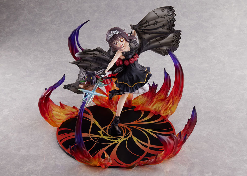 KONOSUBA -God’s blessing on this wonderful world! - Megumin 1/7 Scale Figure (Black Rose Dress Ver.)