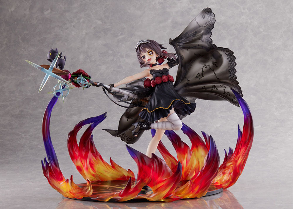 KONOSUBA -God’s blessing on this wonderful world! - Megumin 1/7 Scale Figure (Black Rose Dress Ver.)