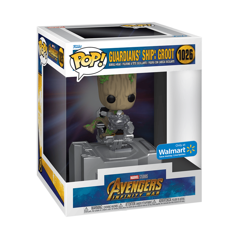 POP! Deluxe (Marvel): 1026 Avengers Infinity War, Guardians' Ship (Groot) Exclusive