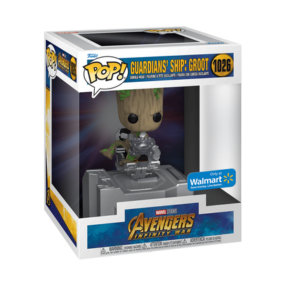 POP! Deluxe (Marvel): 1026 Avengers Infinity War, Guardians' Ship (Groot) Exclusive