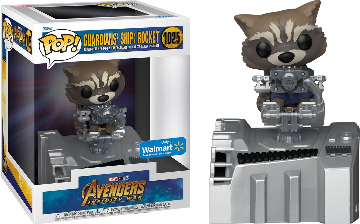 POP! Deluxe (Marvel): 1025 Avengers Infinity War, Guardians' Ship (Rocket) Exclusive