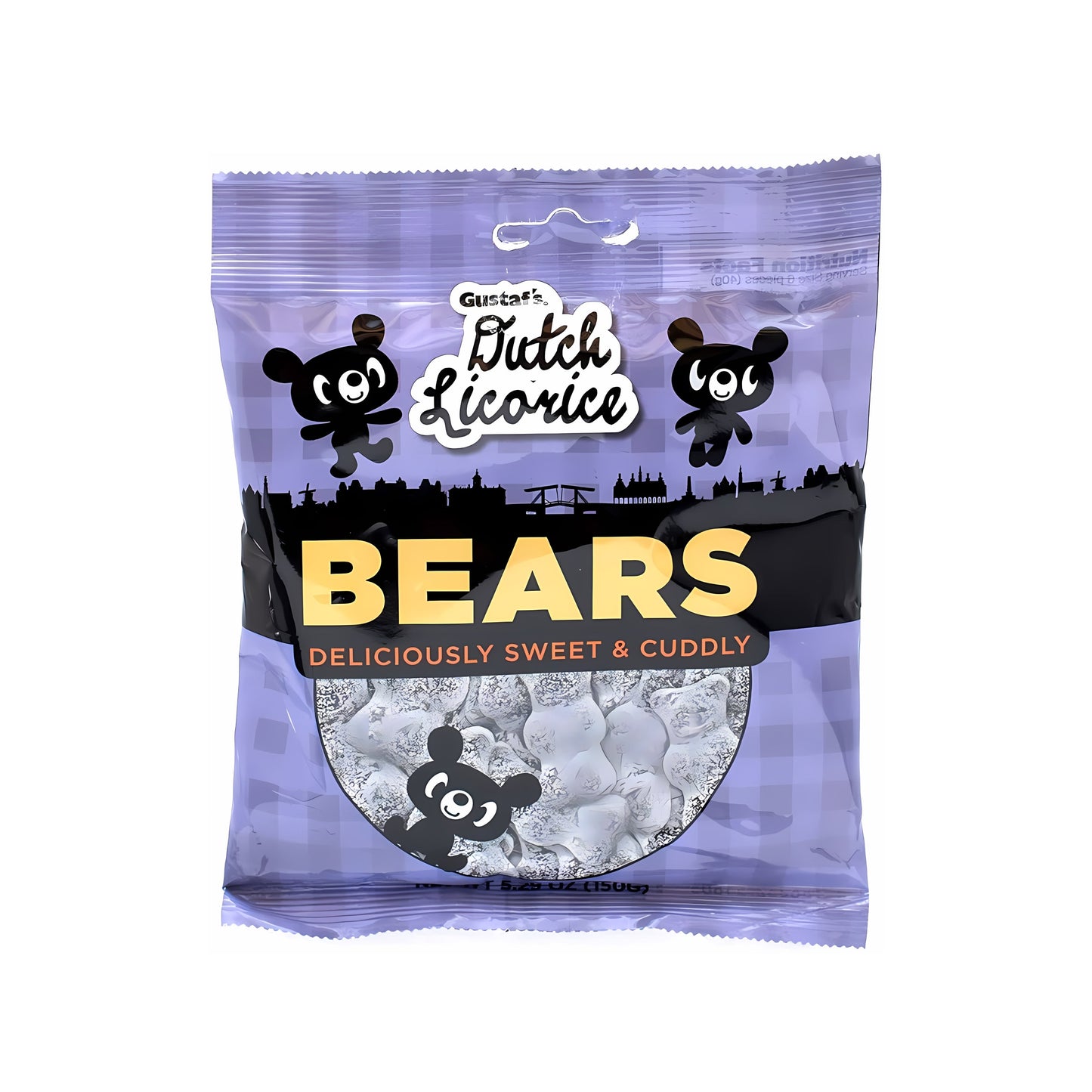 Gustaf's Dutch Sugared Licorice Bears (Netherlands)