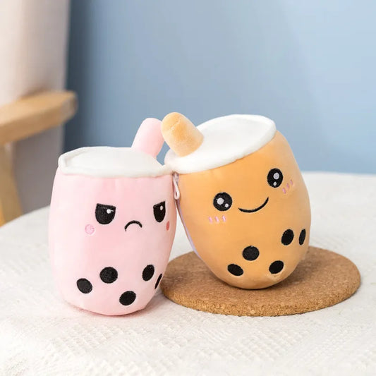 Reversible Boba Tea Plushies