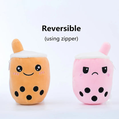 Reversible Boba Tea Plushies