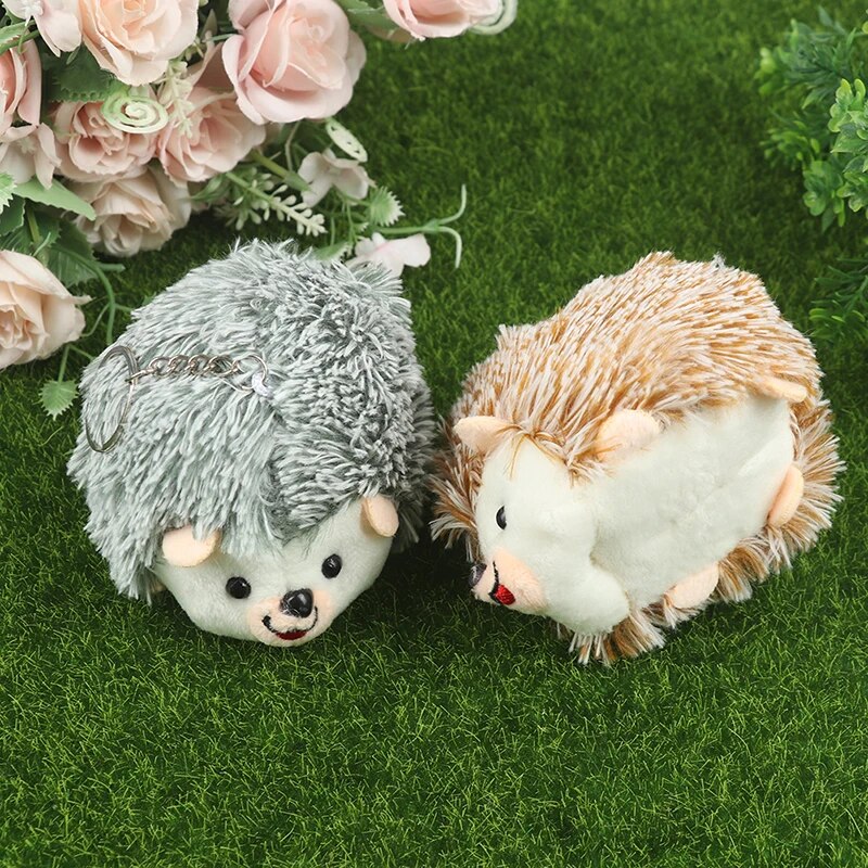 Hedgehog Plushie Keychains