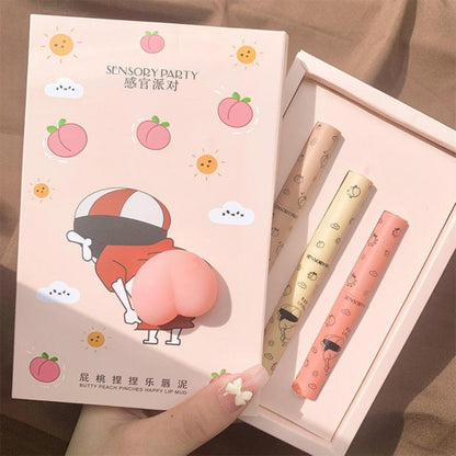 Peach Matte Lip Gloss Set