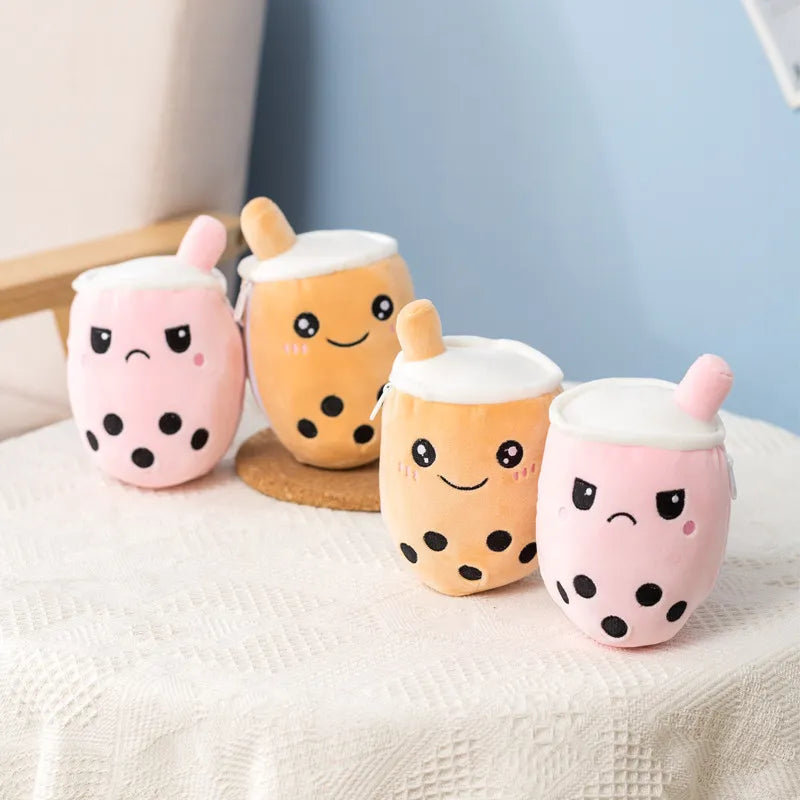 Reversible Boba Tea Plushies