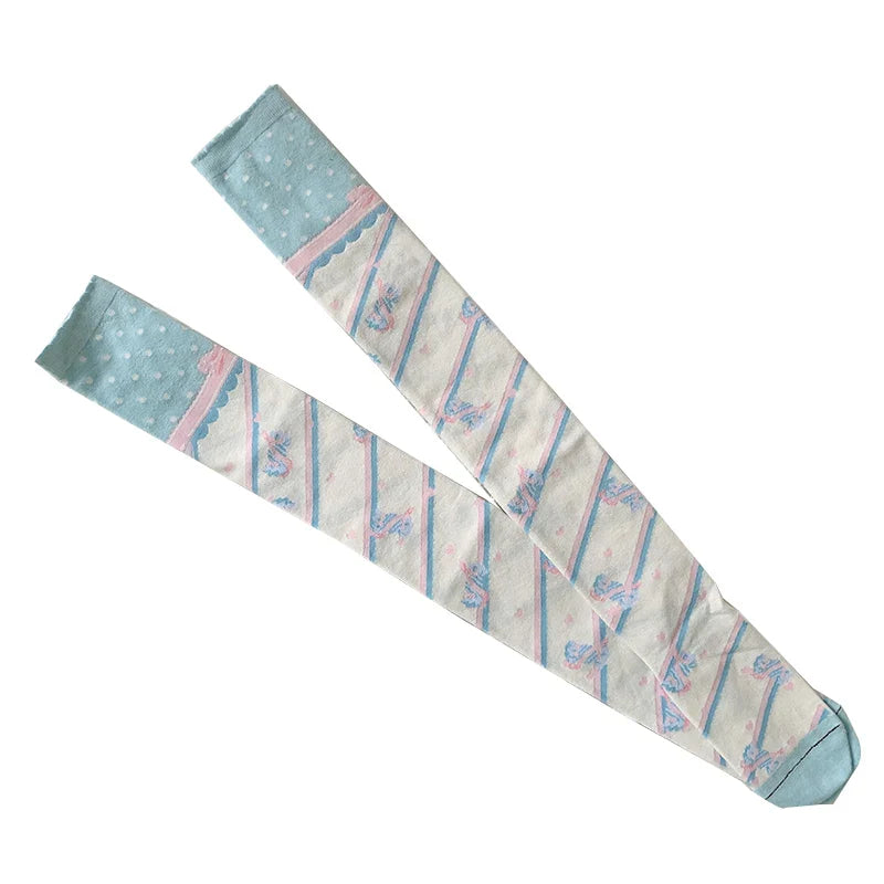 Pastel Harajuku Knee High Socks