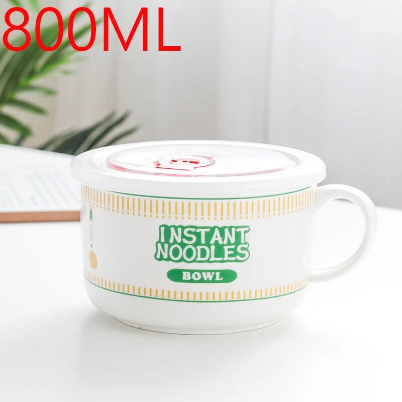 Ceramic Instant Noodles Ramen Bowl