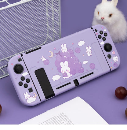 Grape Bunny Nintendo Switch Cover