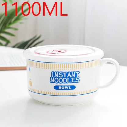 Ceramic Instant Noodles Ramen Bowl