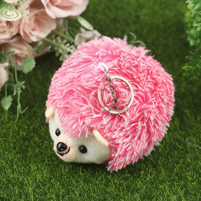 Hedgehog Plushie Keychains