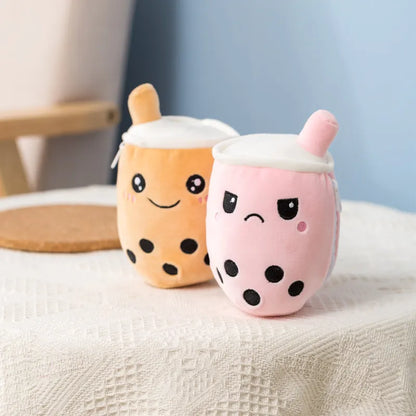 Reversible Boba Tea Plushies