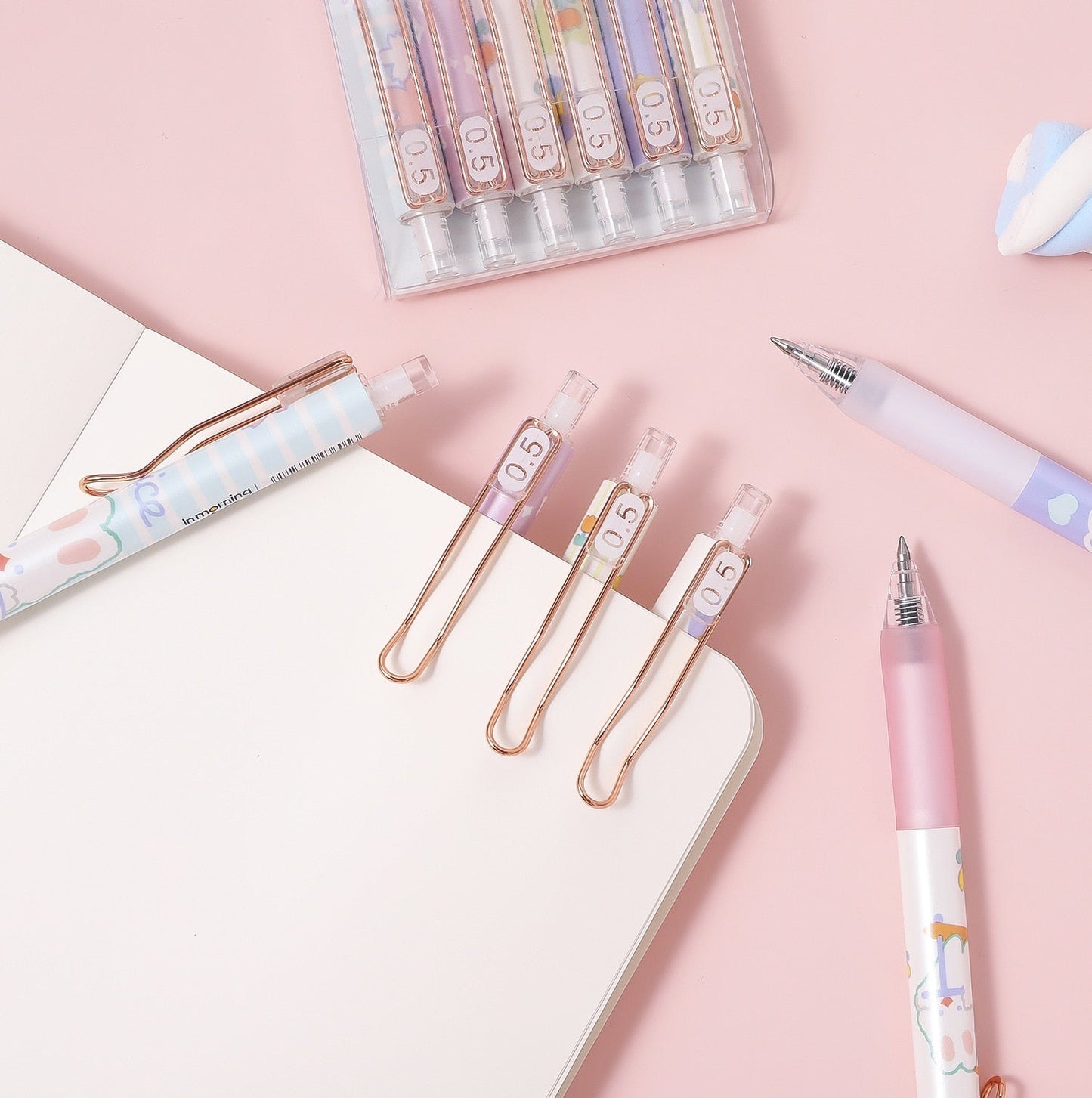 Sweet Bunny Gel Pens Set