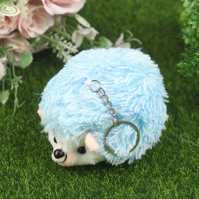 Hedgehog Plushie Keychains