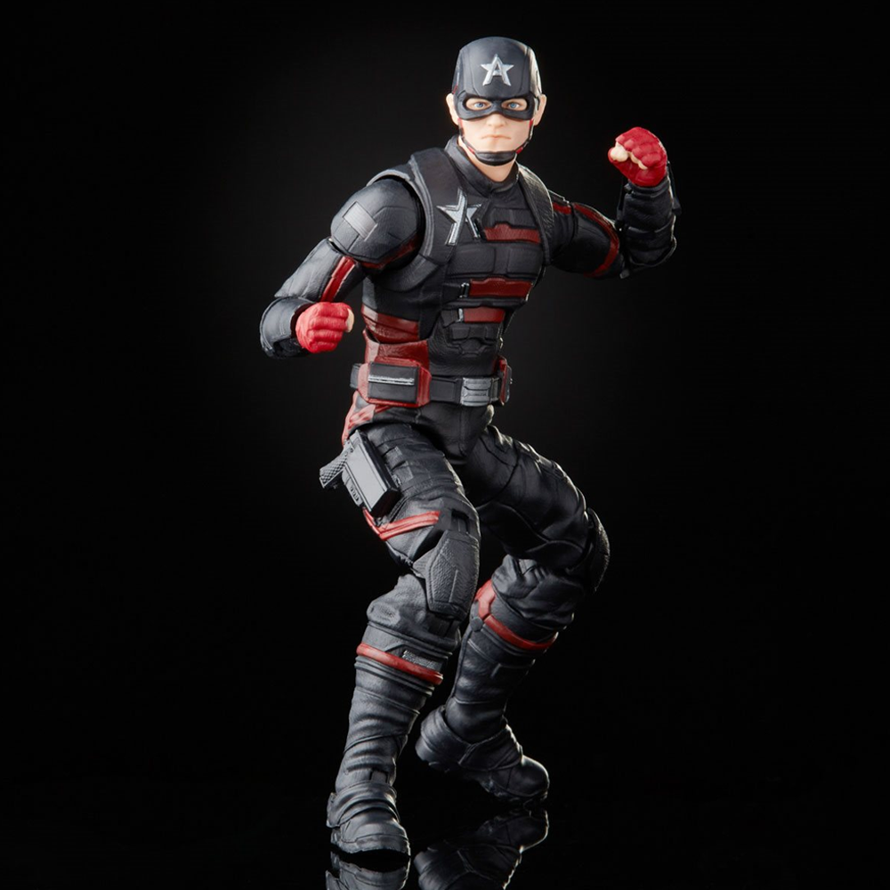 The Falcon and the Winter Soldier: Marvel Legends - U.S. Agent 6-Inch Action Figure (Captain America Flight Gear Build-A-Figure)