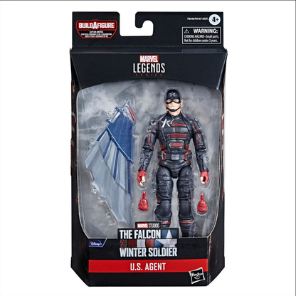 The Falcon and the Winter Soldier: Marvel Legends - U.S. Agent 6-Inch Action Figure (Captain America Flight Gear Build-A-Figure)