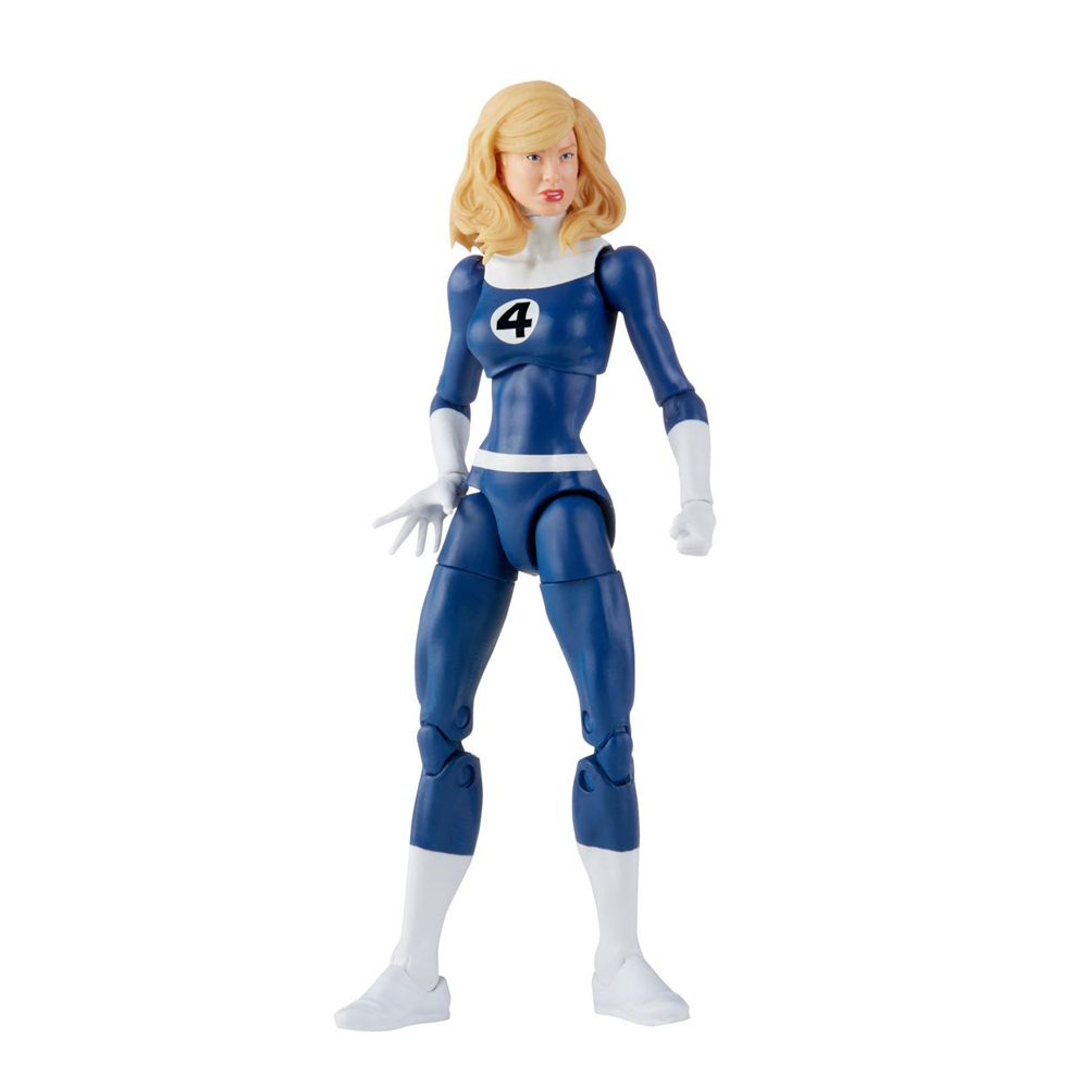 Retro Marvel Legends: Fantastic Four - Invisible Woman 6-Inch Action Figure