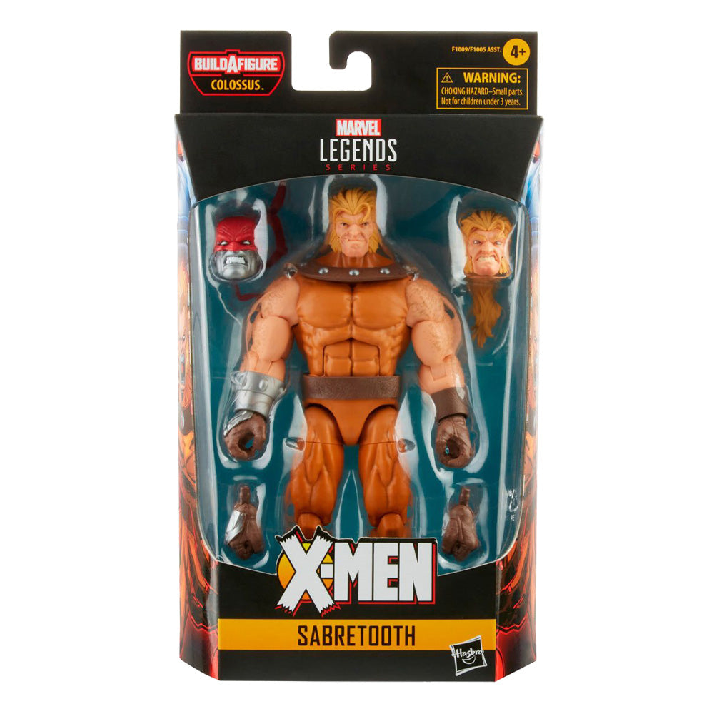 Marvel Legends: X-Men: Age of Apocalypse - Sabretooth 6-Inch Action Figure (Colossus Build-A-Figure)