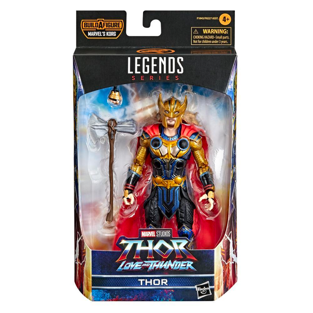 Marvel Legends: Thor: Love and Thunder - Thor 6-Inch Action Figure (Korg Build-A-Figure)