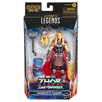 Marvel Legends: Thor: Love and Thunder - Mighty Thor 6-Inch Action Figure (Korg Build-A-Figure)