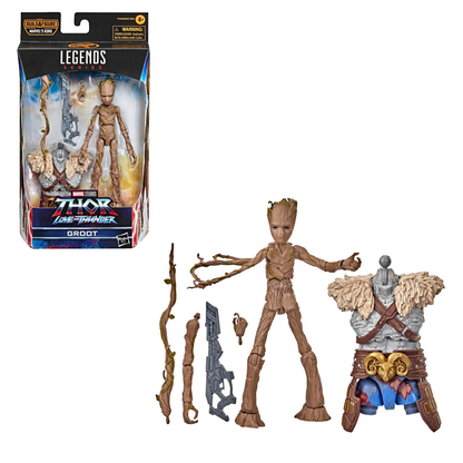 Marvel Legends: Thor: Love and Thunder - Groot 6-Inch Action Figure (Korg Build-A-Figure)