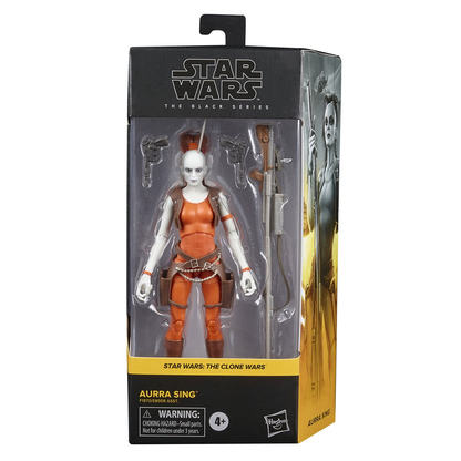 Star Wars: The Black Series - Aurra Sing (The Clone Wars) 6-Inch Action Figure