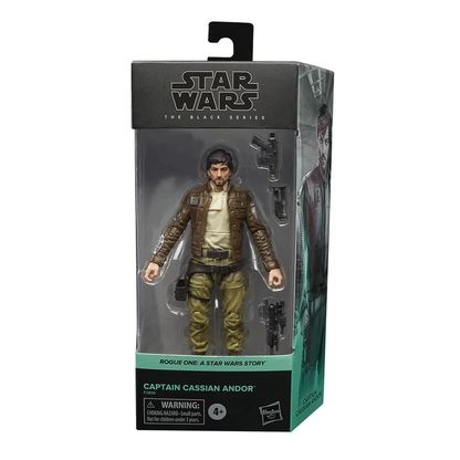 Star Wars: The Black Series - Captain Cassian Andor 6-Inch Action Figure