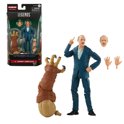 Marvel Legends: Spider-Man 3 - J. Jonah Jameson 6-Inch Action Figure (Armadillo Build-A-Figure)