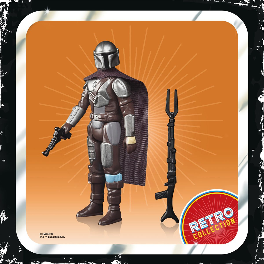 The Retro Collection: Star Wars - The Mandalorian (Beskar) 3.75-Inch Action Figure