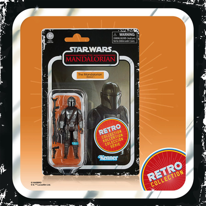 The Retro Collection: Star Wars - The Mandalorian (Beskar) 3.75-Inch Action Figure