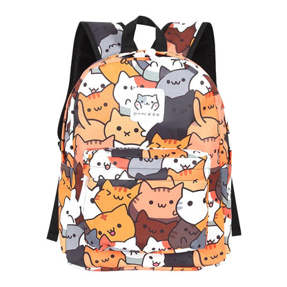 Rucksack mit Neko-Print