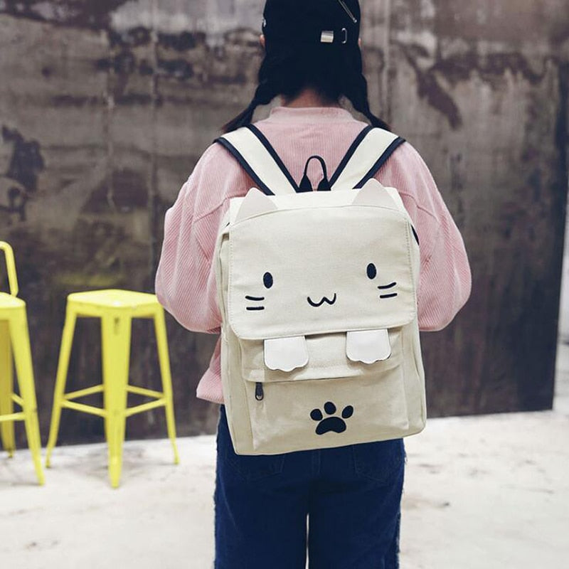 Anime cat backpack hotsell