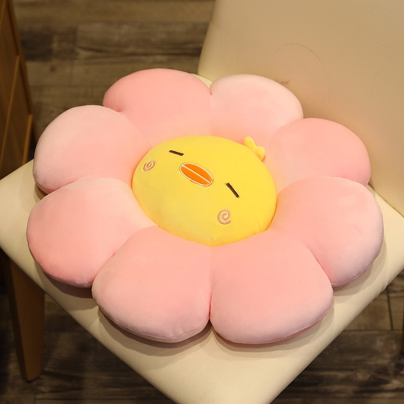 Animal Flower Plush Pillow