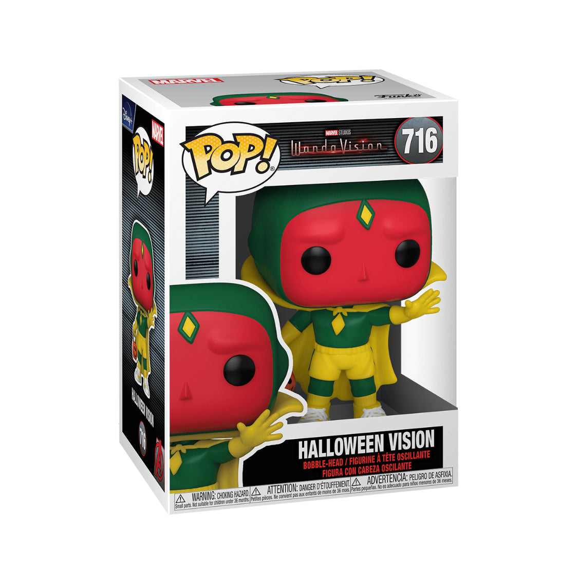 POP! Marvel: 716 WandaVision, Vision (Halloween)