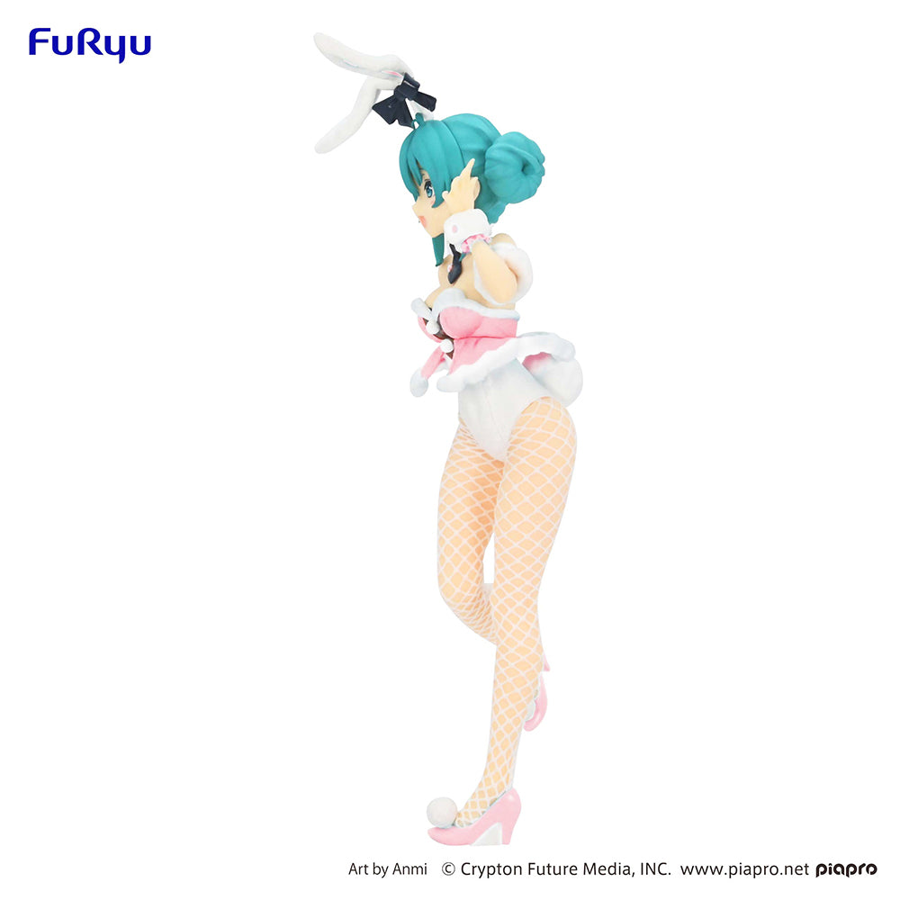 Hatsune Miku - Hatsune Miku BiCute Bunnies Figure (White and Pink Bunny Ver.)