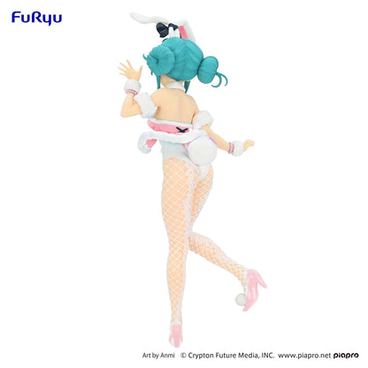 Hatsune Miku - Hatsune Miku BiCute Bunnies Figure (White and Pink Bunny Ver.)