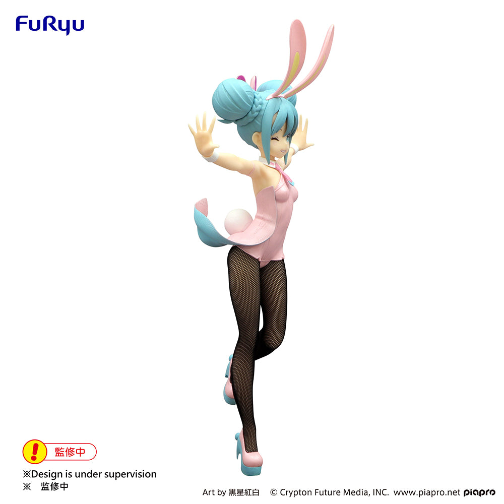 Hatsune Miku BiCute Bunnies Figure Wink Pearl Pink Color ver.