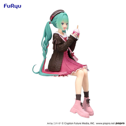 Hatsune Miku Noodle Stopper Figure -Autumn Date Pink Color ver.-